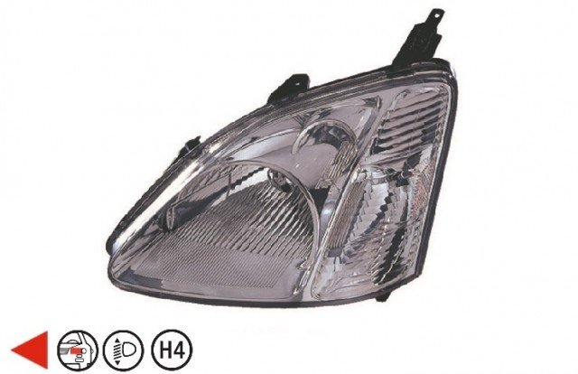 Acessar a peça Farol esquerdo eletrico com motor h4+py21w+w5w 3/5 portas Acessar a peça Farol esquerdo eletrico com motor h4+py21w+w5w 3/5 portas