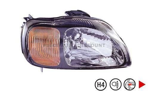 Acessar a peça Farol direito elétrico h4 Acessar a peça Farol direito elétrico h4