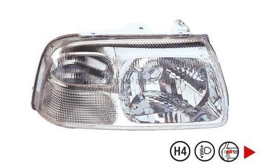 Acessar a peça Farol direito H4 Acessar a peça Farol direito H4