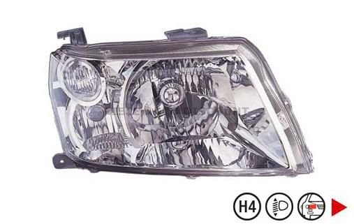 Acessar a peça Farol do lado direito H4 3ptes Acessar a peça Farol do lado direito H4 3ptes