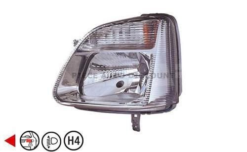 Acessar a peça Farol esquerdo elétrico H4 02->