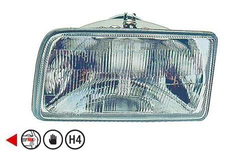 Acessar a peça Farol esquerdo h4