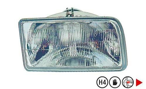 Acessar a peça Farol direito h4