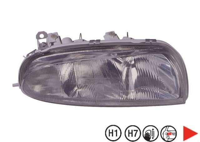 Acessar a peça Farol direito h7 + h1