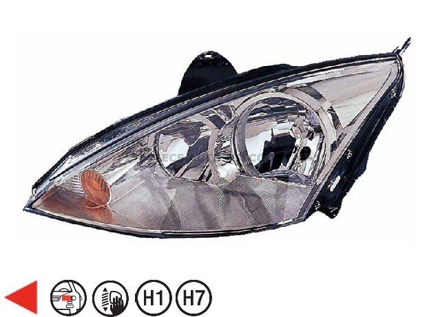 Acessar a peça Farol esquerdo H1+H7