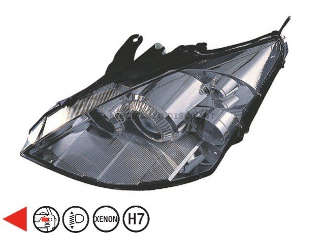 Acessar a peça Farol esquerdo h7+xenon