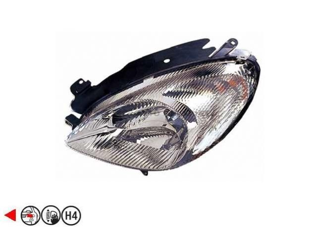 Acessar a peça Farol esquerdo H4 ->04