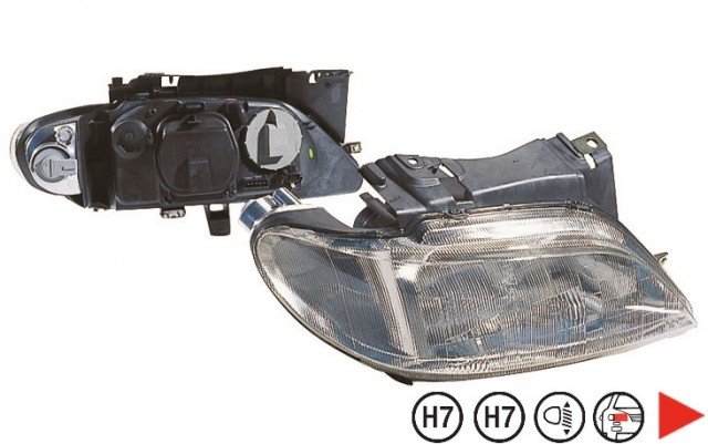 Acessar a peça Farol direito H7+H7