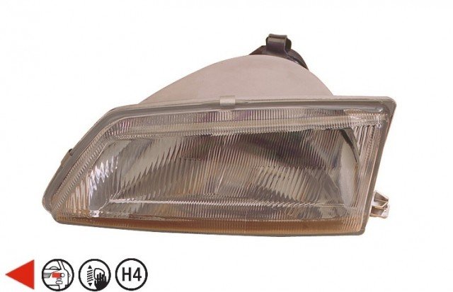 Acessar a peça Farol manual e elétrico, esquerdo, H4+W5W Acessar a peça Farol manual e elétrico, esquerdo, H4+W5W