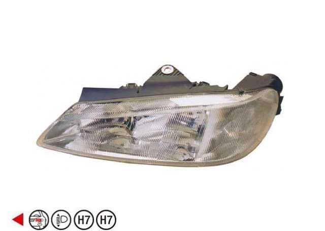 Acessar a peça Farol esquerdo H7+H7