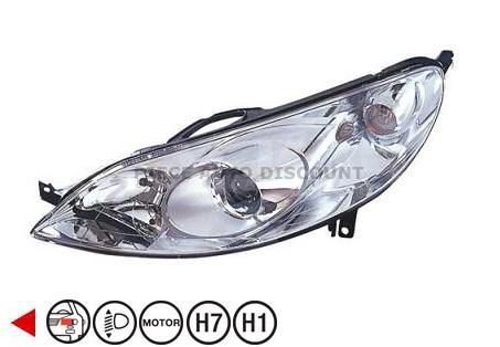 Acessar a peça Farol esquerdo H1+H7 Acessar a peça Farol esquerdo H1+H7