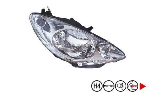 Acessar a peça Farol direito eletrico com motor/base cromada h4+py21w+w5w Acessar a peça Farol direito eletrico com motor/base cromada h4+py21w+w5w