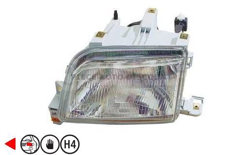 Acessar a peça Farol esquerdo H4 Acessar a peça Farol esquerdo H4