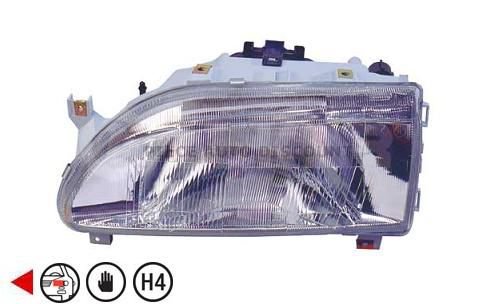 Acessar a peça Farol esquerdo manual H4 Acessar a peça Farol esquerdo manual H4