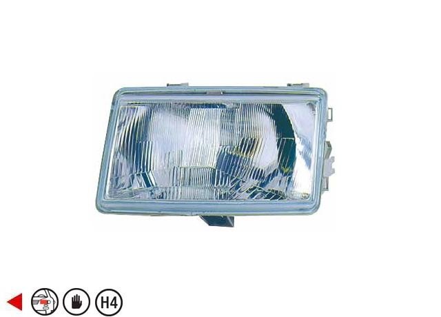 Acessar a peça Farol esquerdo H4