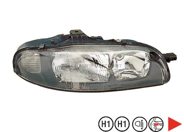 Acessar a peça Farol direito h1+h1 sx