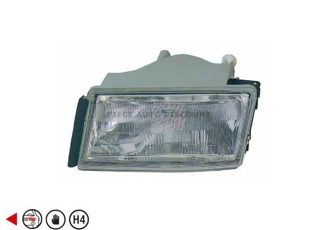 Acessar a peça Farol esquerdo h4 Acessar a peça Farol esquerdo h4