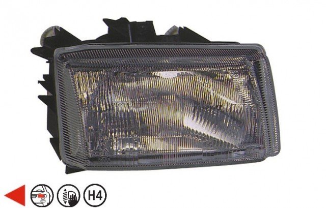 Acessar a peça Farol esquerdo elétrico H4