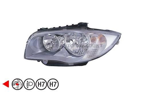 Acessar a peça Farol esquerdo H7+H7