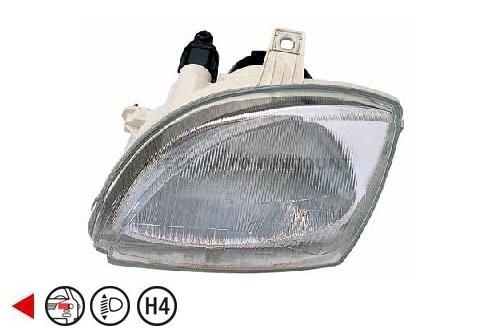 Acessar a peça Farol esquerdo H4