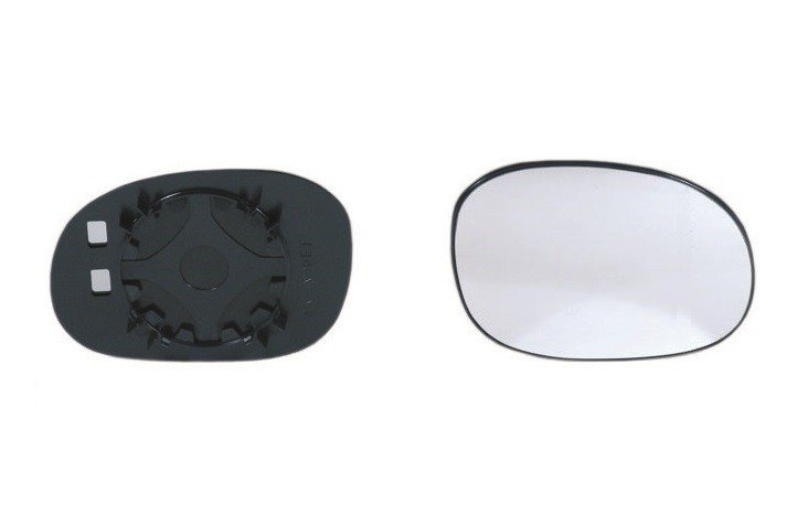 Vidro + suporte do retrovisor direito
