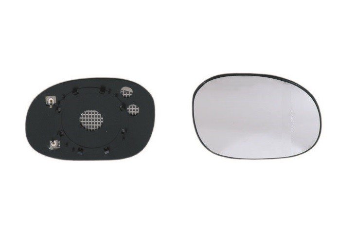 Vidro com suporte direito eletrico, convexo, termico