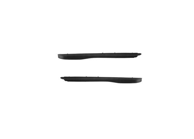 Kit spoiler para choques frente preto