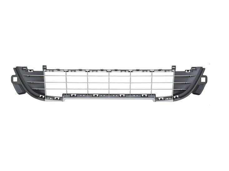 Grelha inferior para choques frente preta/cinzento sport 2009->
