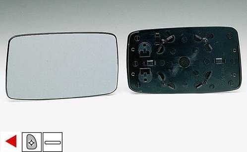 Acessar a peça Vidro com suporte esquerdo plano