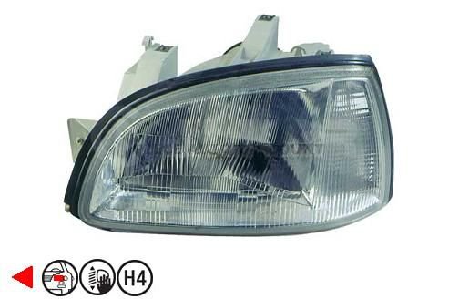 Acessar a peça Farol esquerdo H4