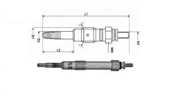 4 velas de incandescência 1.4ld MINI MINI  pour MINI MINI 4 velas de incandescência 1.4ld MINI MINI  pour MINI MINI