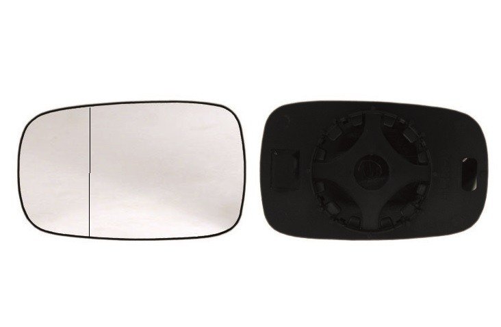 Vidro + suporte espelho retrovisor reversível, asférico