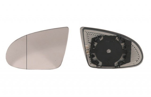 Acessar a peça Vidro do espelho esquerdo aquecido + suporte [grande angular]