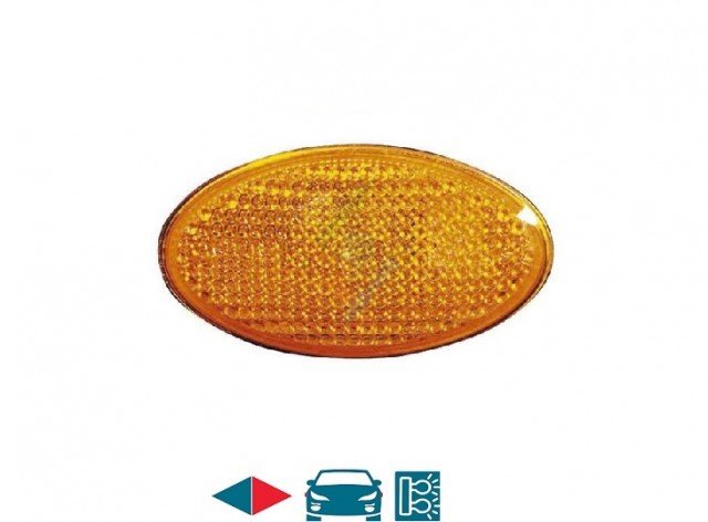 Acessar a peça Pisca lateral âmbar Acessar a peça Pisca lateral âmbar