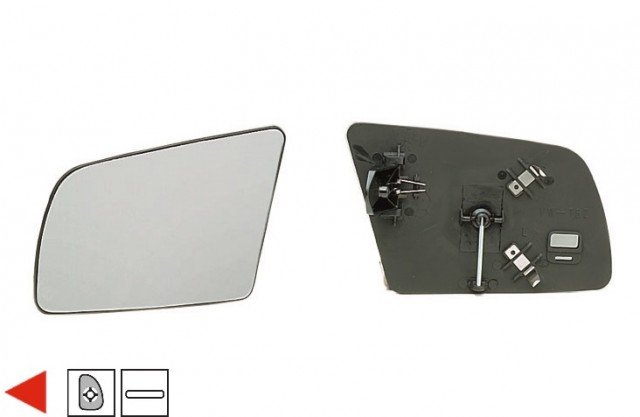 Acessar a peça Vidro + suporte espelho esquerdo