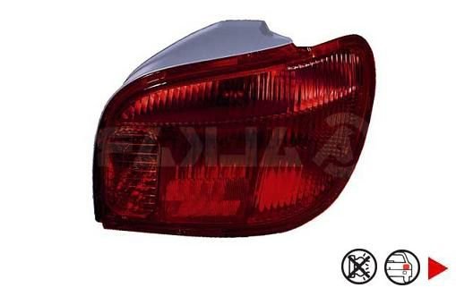 Acessar a peça Grupo optico traseiro direitow21wx2+w21/5w tipo k