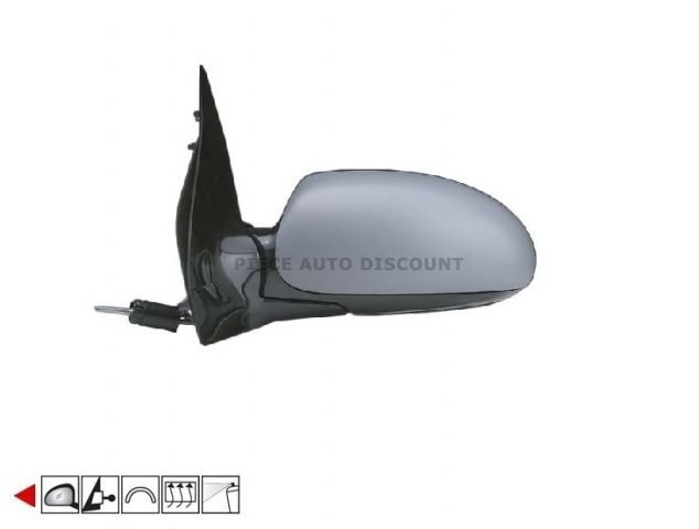 Acessar a peça Espelho esquerdo mecânico, convexo, termico, preparado