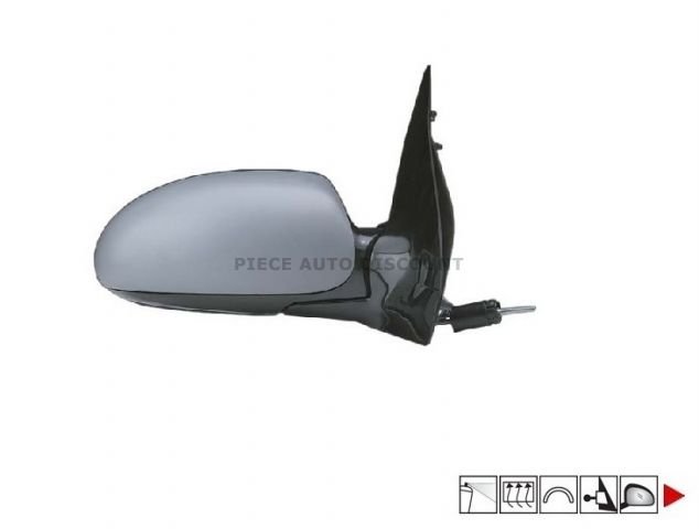 Acessar a peça Espelho direito mecânico, convexo, termico, preparado