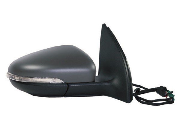 Espelho retrovisor direito rebatível elétrico aquecido com primer + pisca VOLKSWAGEN-GOLF  pour VOLKSWAGEN GOLF  pour VOLKSWAGEN GOLF