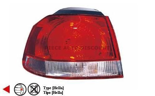 Acessar a peça Grupo optico exterior traseiro esquerdo w16w+wy21w tipo he Acessar a peça Grupo optico exterior traseiro esquerdo w16w+wy21w tipo he