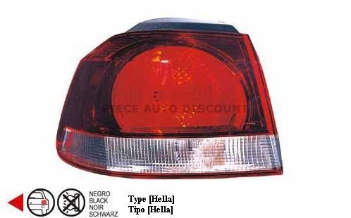 Acessar a peça Farolim traseiro exterior esquerdo [fumada] [tipo Hella]