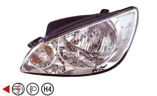 Acessar a peça Farol esquerdo elétrico H4