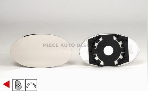 Acessar a peça Vidro + suporte espelho esquerdo