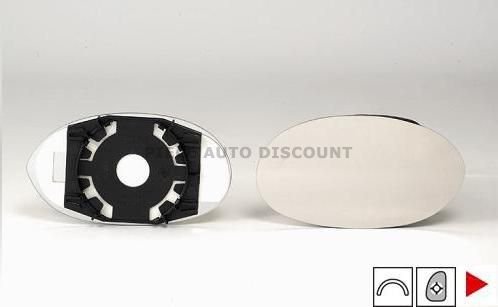 Acessar a peça Vidro + suporte do retrovisor direito