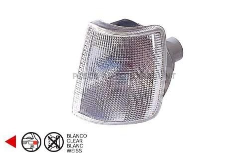 Acessar a peça Pisca dianteira esquerda, branca