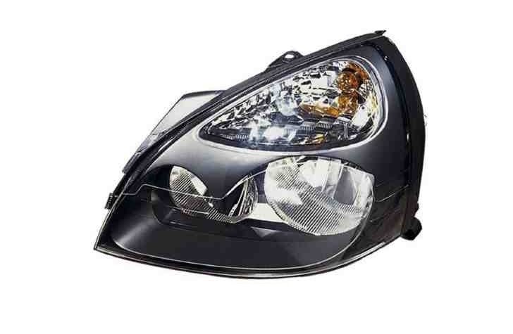 Farol esquerdo H1+H7 [Preto]