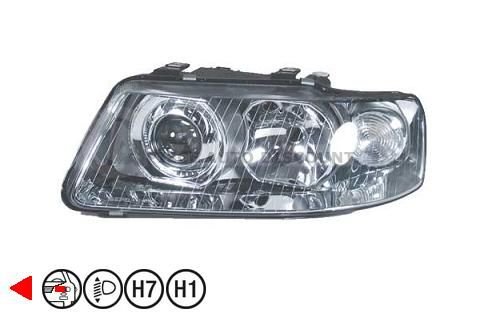 Acessar a peça Farol esquerdo H1+H7 Acessar a peça Farol esquerdo H1+H7