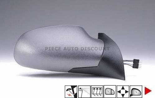 Acessar a peça Potência do espelho direito, aquecido, dobrável, preparado [grande angular]