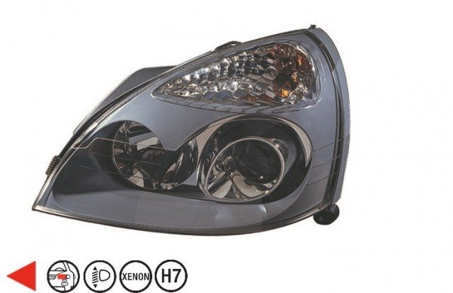 Acessar a peça H7+Xenon farol esquerdo