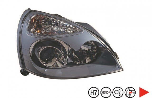 Acessar a peça Farol reto H7+Xenon Acessar a peça Farol reto H7+Xenon